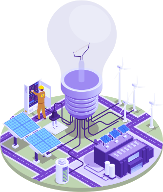 Web-connected inverters provide information on power plant performance